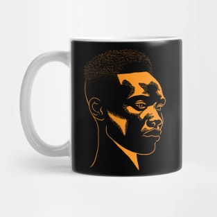 African Man Portrait, Afro Black Pride Mug